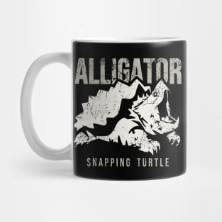 Alligator snapping turtle, reptiles lovers Mug